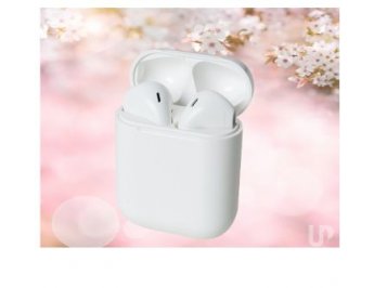 Fone de Ouvido Bluetooth Touch com Case Carregador Brilhante