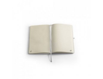 ANNE SUB. Caderno A5 de capa dura em PET 100% reciclado 300D ideal para personalizao em sublimao