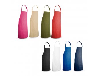 Avental de algodo sarjado (180 g/m)