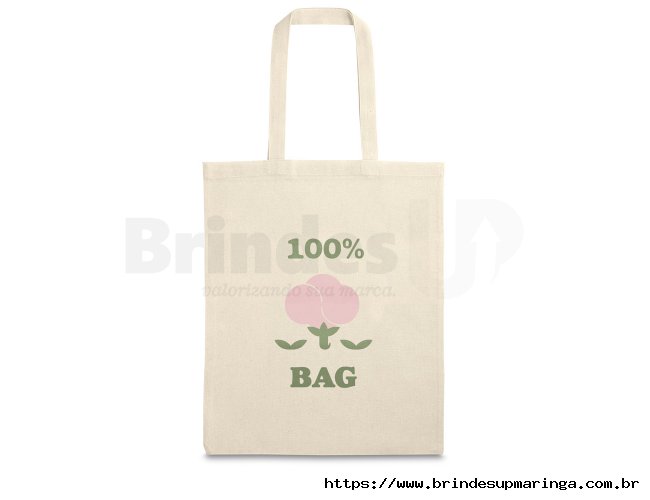 Sacola 100% algod�o (120 g/m�)